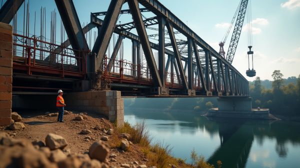 Rebar installation bridge projects: strategies for sustainable reinforcement